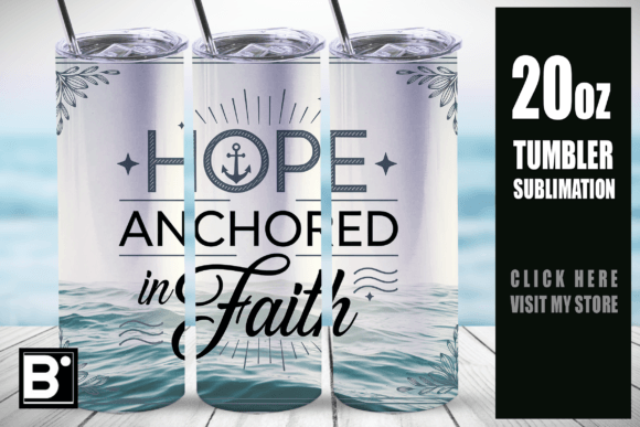 Christian Inspirational Tumbler 20oz Tumbler Wraps