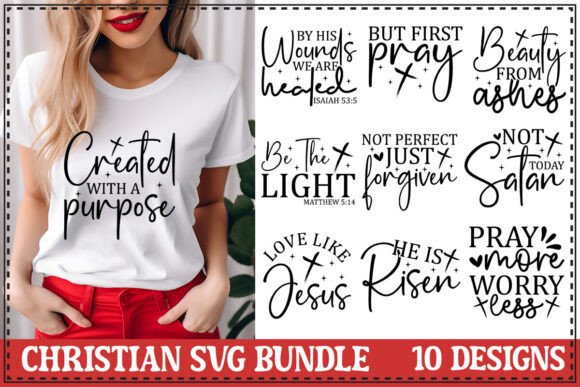 Christian SVG Bundle, Crafts & Design