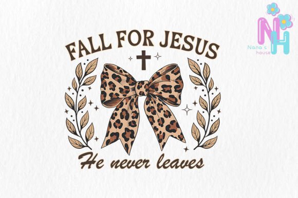 Fall for Jesus Sublimation, Thankful Png