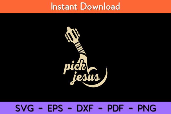 Pick Jesus Christian Music Pastor Crafts