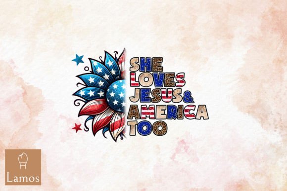 She Loves Jesus and America Crafts